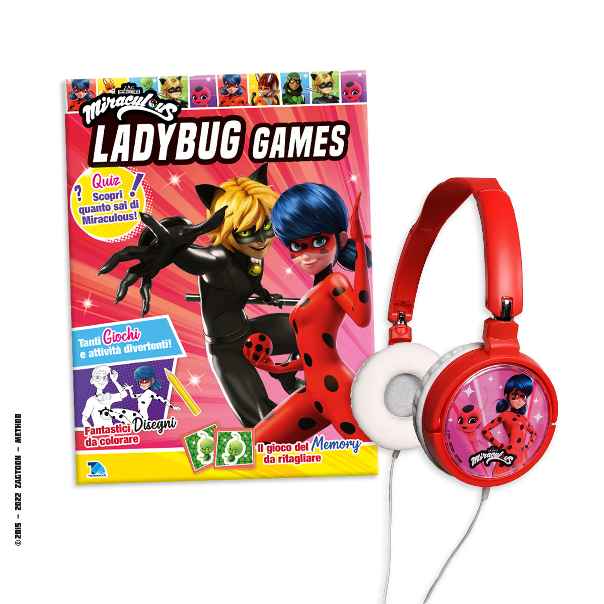 Miraculous - Ladybug Games + le maxi cuffione – Tridimensional Srl
