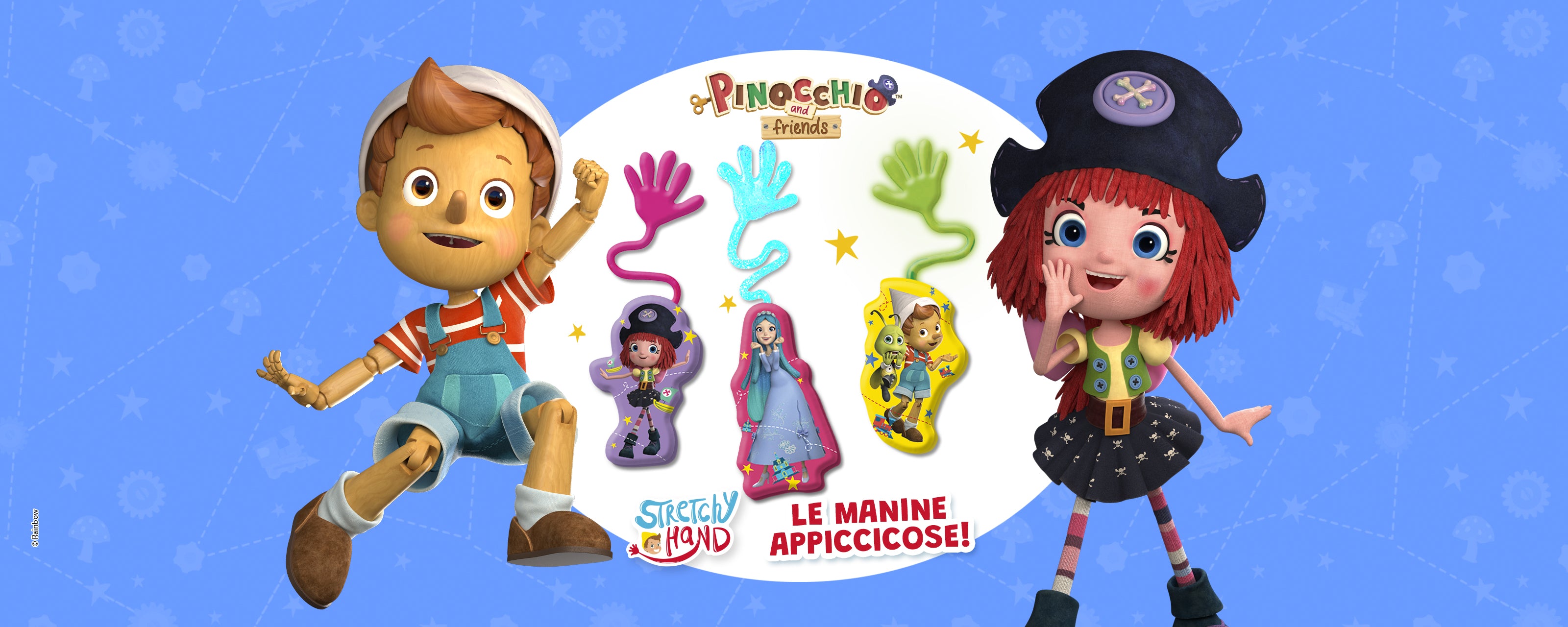 Pinocchio And Friends Minifiguren – 2er-Pack Mit Freeda Und Grille, Beweglich